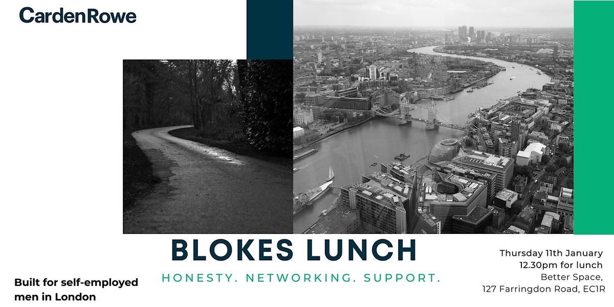 Blokes Lunch for self employed men., 127 Farringdon Rd, London