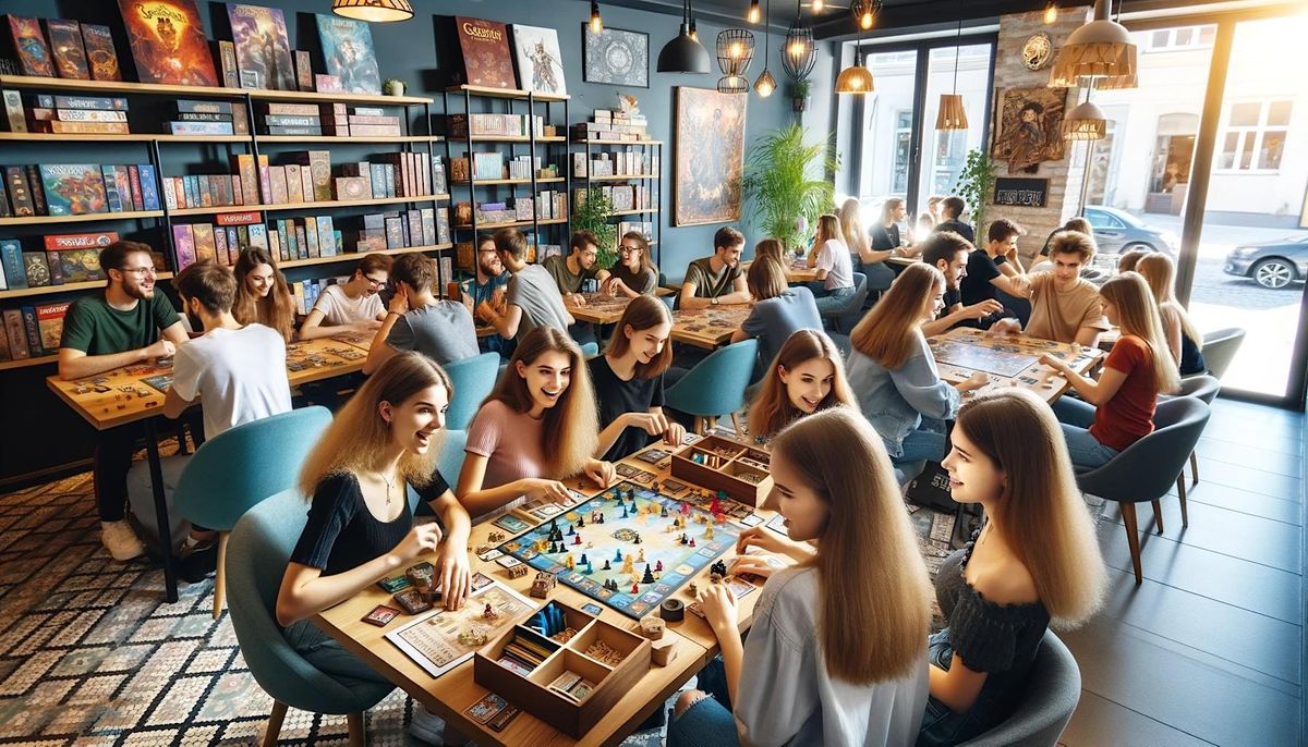 Game Night d6 Tabletop Cafe, D6 Tabletop Café, Calgary, 5 February