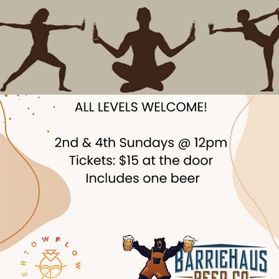 Beer and Yoga
