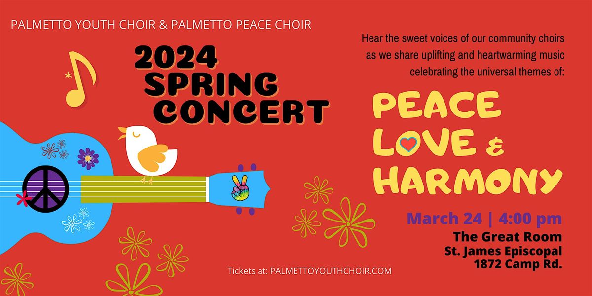 Spring Concert Peace Love Harmony St James Episcopal Church highwater-honky-at-charleston-pour-house-deck-stage-charleston-pour