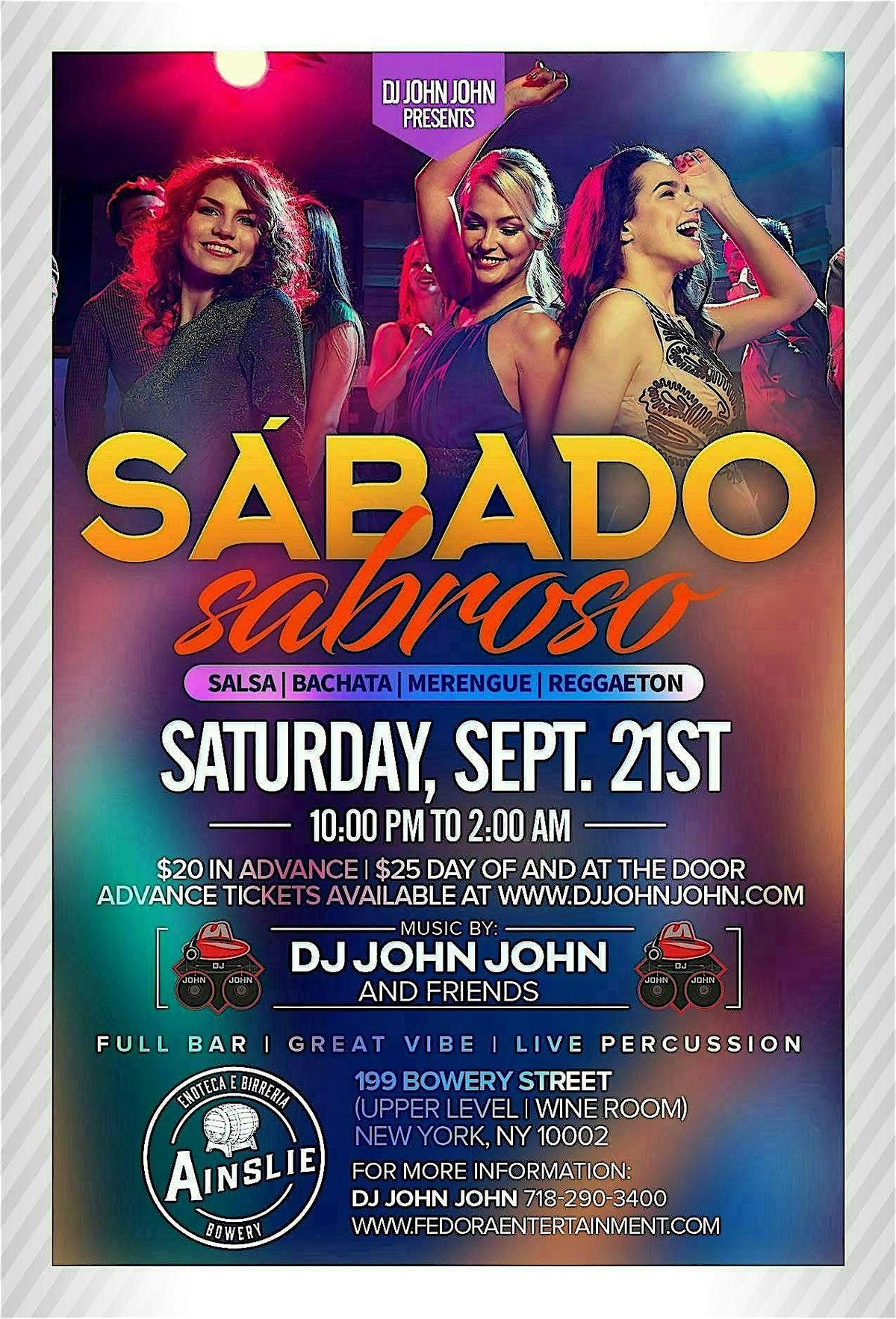 SÁBADO SABROSO "The Social" Every 1st & 3rd Saturday (NEW LOCATION) | Event in New York | AllEvents