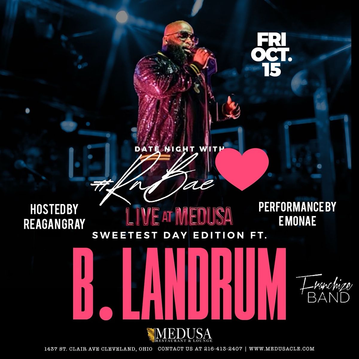 Date Night With RnBae , Medusa Restaurant & Lounge Cleveland, 15