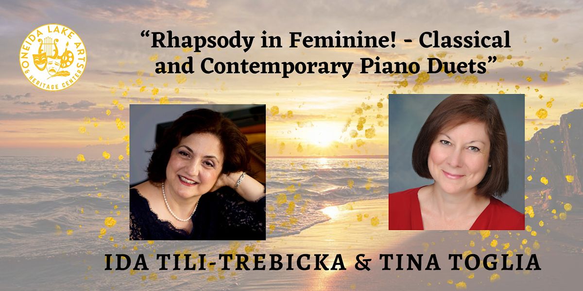 Sunset Concert Series Ida Trebicka & Tina Toglia, piano four hands