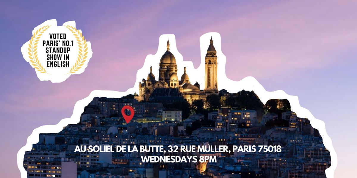 English Stand Up Comedy Wednesdays Comedy Lab, Au Soleil de la
