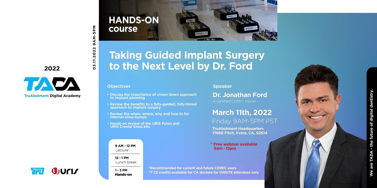 Taking Guided Implant Surgery to the Next Level by Dr
