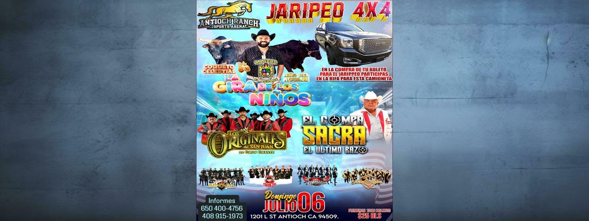 LA GIRA DE LOS NIÑOS - EL COMPA SACRA & MÁS, 6 July | Event in Antioch | AllEvents
