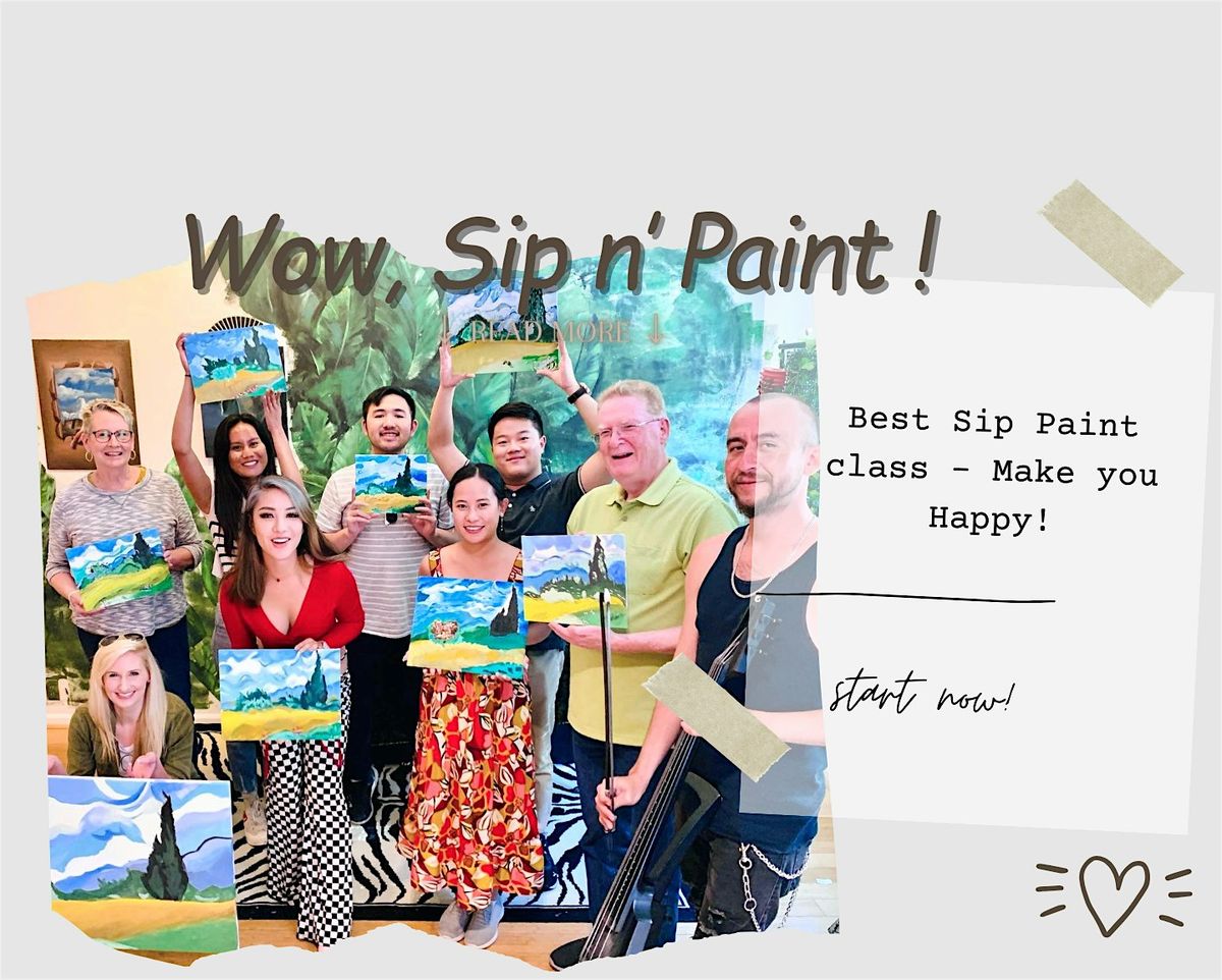 2024  Sip &  Paint Night | Event in San Francisco | AllEvents