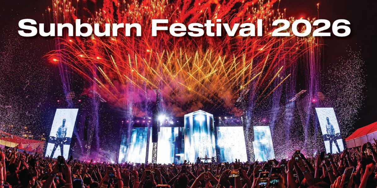 Sunburn Festival 2026 - Mumbai — event poster