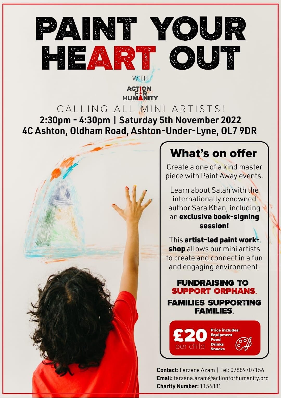 Paint your heArt out!, 4 Oldham Rd, AshtonunderLyne, November 5 2022