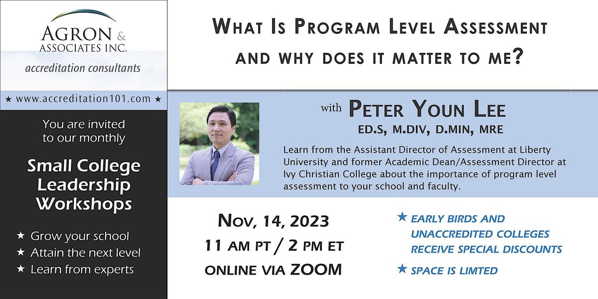 Programme Level Assessment What Is Program-Level Assessment, and Why Does It Matter to Me ...