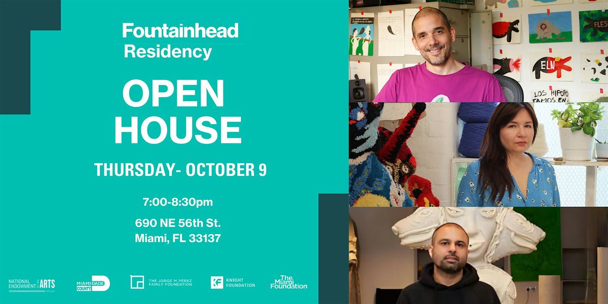 Fountainhead Residency Open House: Session 7, 9 October | Event in Miami | AllEvents