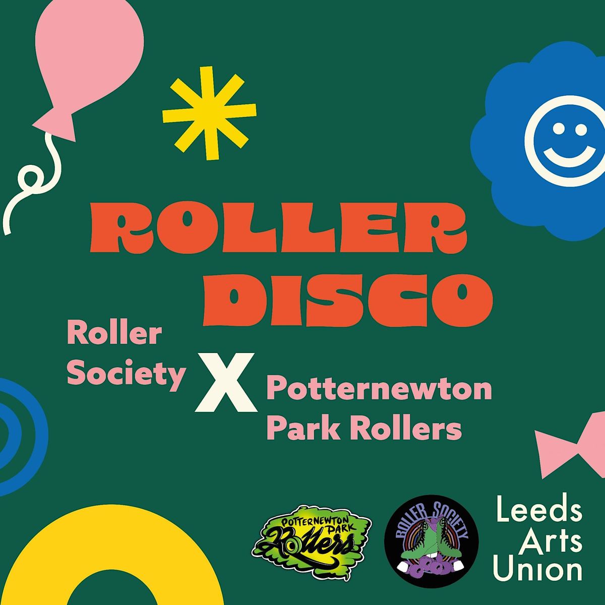 Roller Disco Leeds Arts Union Roller Society, The Edge, Leeds
