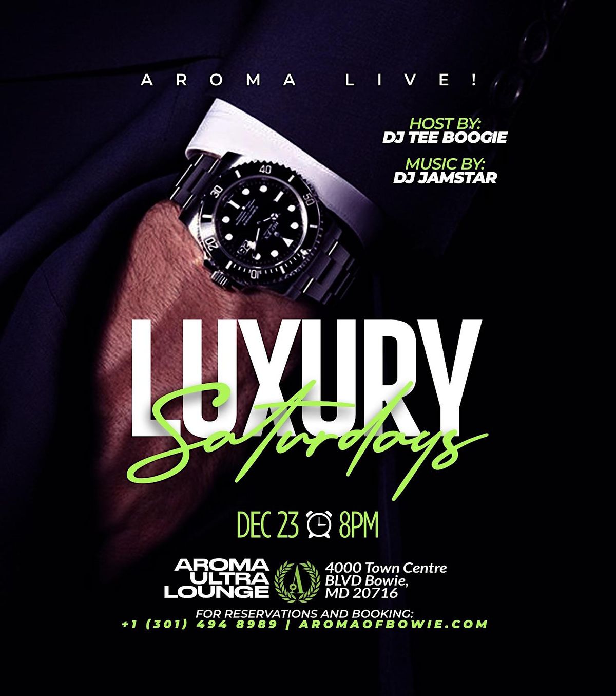 LUXURY SATURDAYS | Event in Bowie | AllEvents