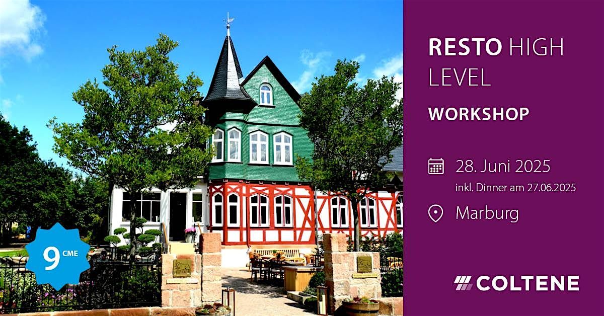 RESTO HIGH LEVEL, 28 June | Event in Marburg | AllEvents