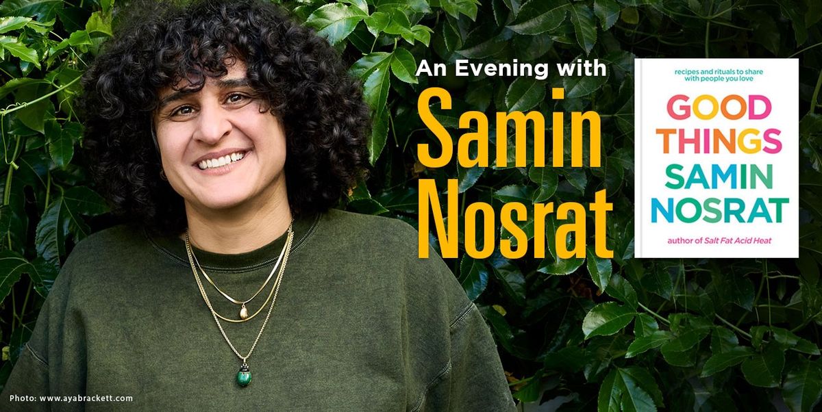 Samin Nosrat, 15 October | Event in Vancouver | AllEvents
