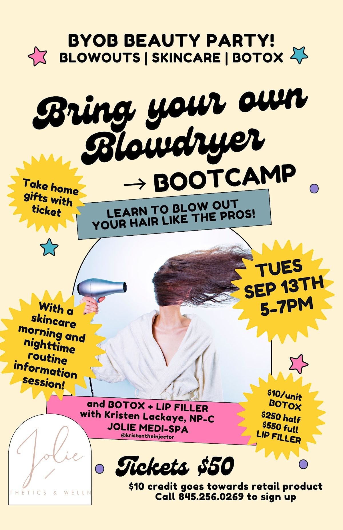 Bring Your Own Blowdryer Class, The L Salon, New Paltz, 13 September