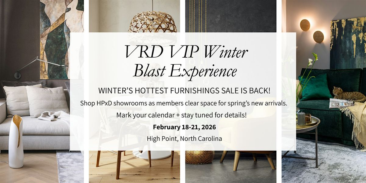 VRD VIP Winter Blast Experience, 18 February | Event in High Point | AllEvents