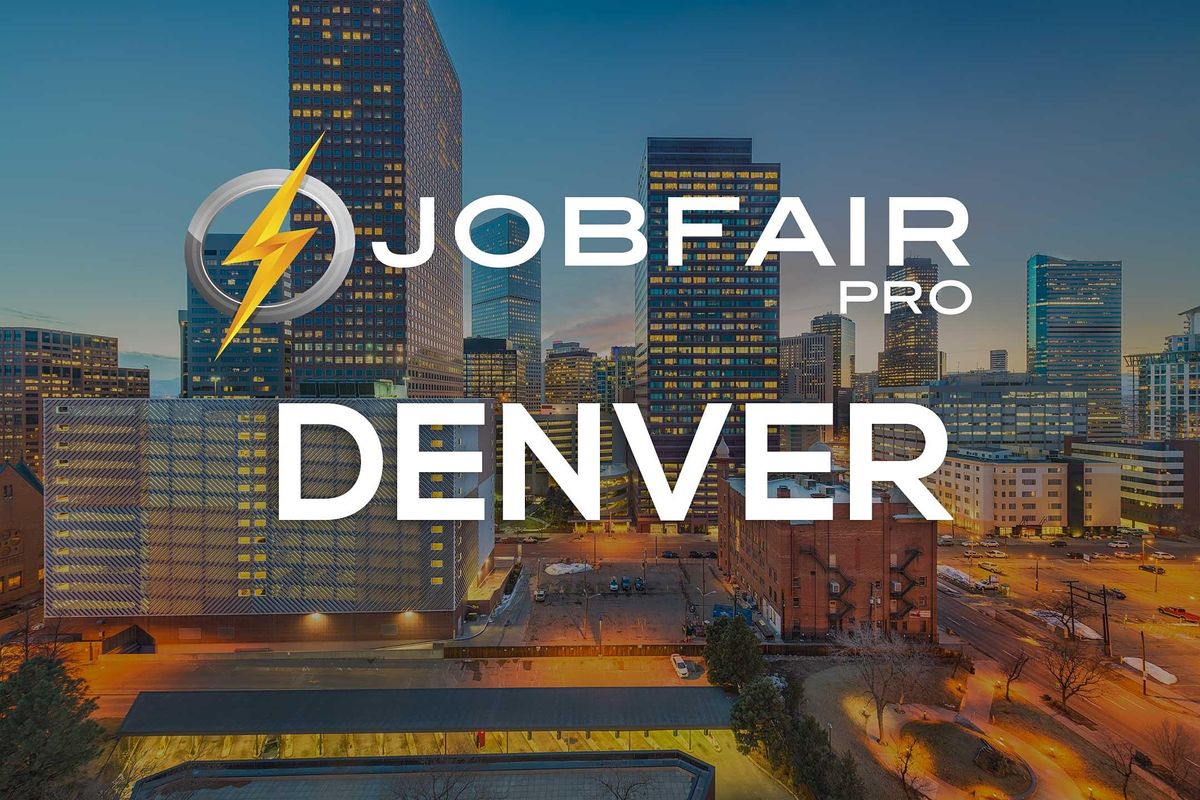 Denver Virtual Job Fair September 23 2021 Denver September 23 2021 Allevents In Online Event Denve Career Fair 2022