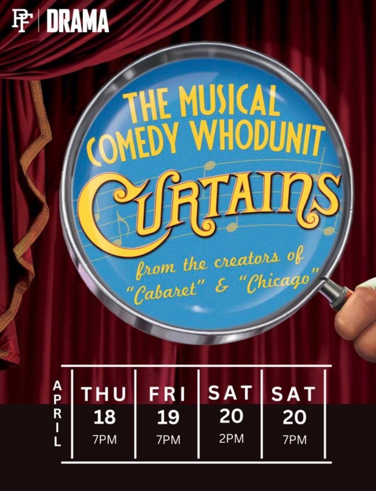 Curtains The Musical Comedy Whodunit, Potomac Falls High School