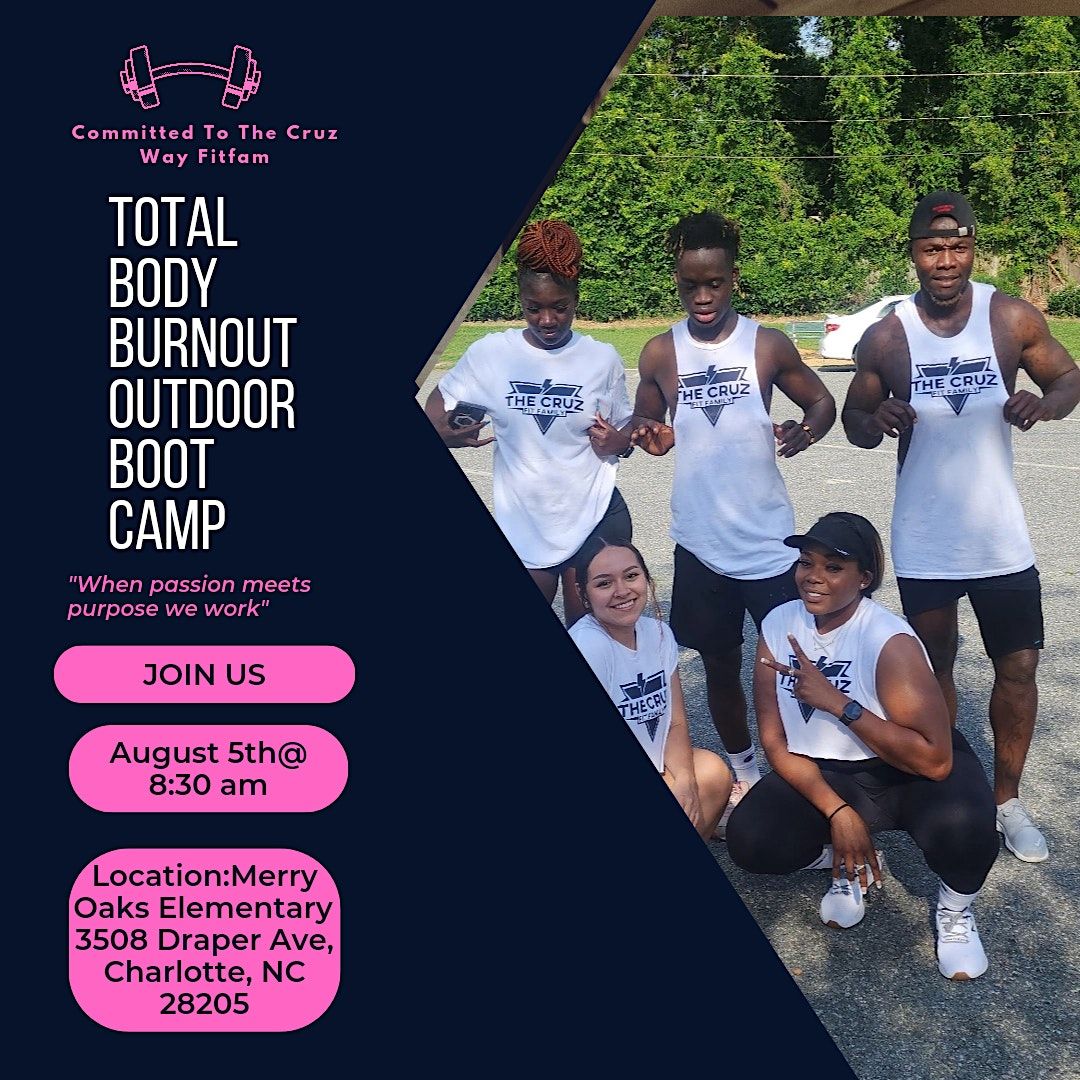 Total Body Burn Out Outdoor Bootcamp, Merry Oaks International Academy