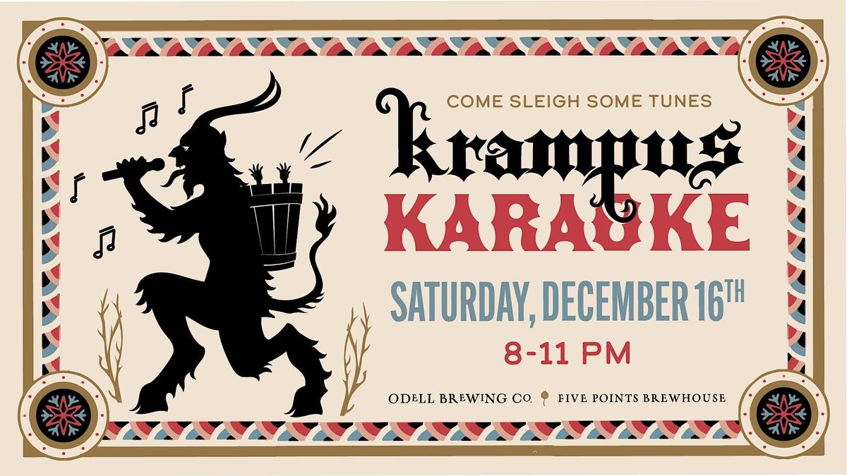 Krampus Karaoke, Odell Brewing Five Points Brewhouse, Denver, 16
