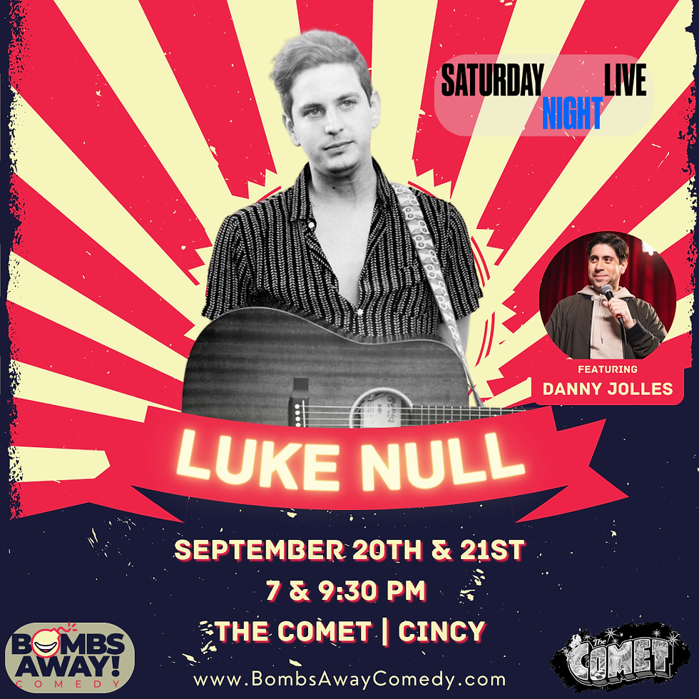 Luke Null at Comedy Works - South at The Landmark, 26 June | Event in Greenwood Village | AllEvents