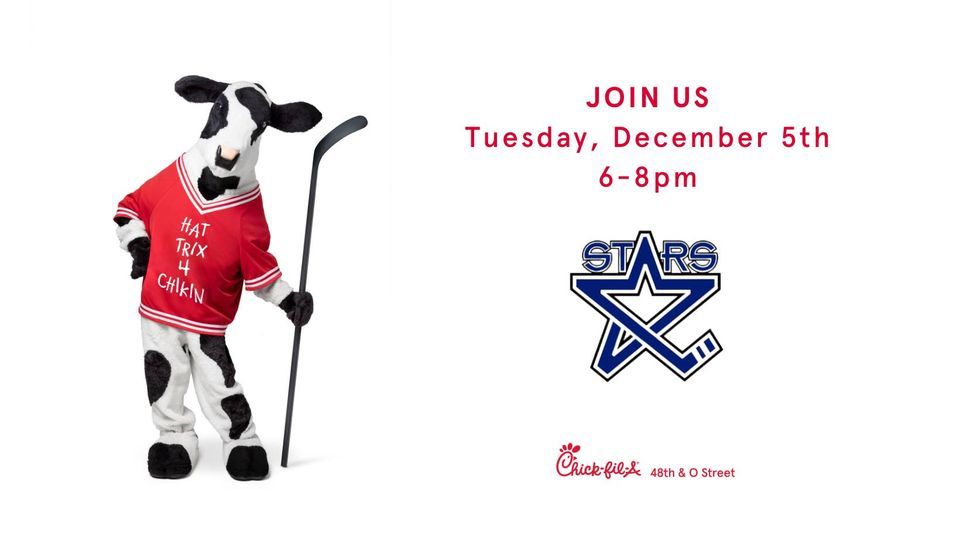 Lincoln Stars Hockey Partnership Night, ChickfilA 48th & O Street
