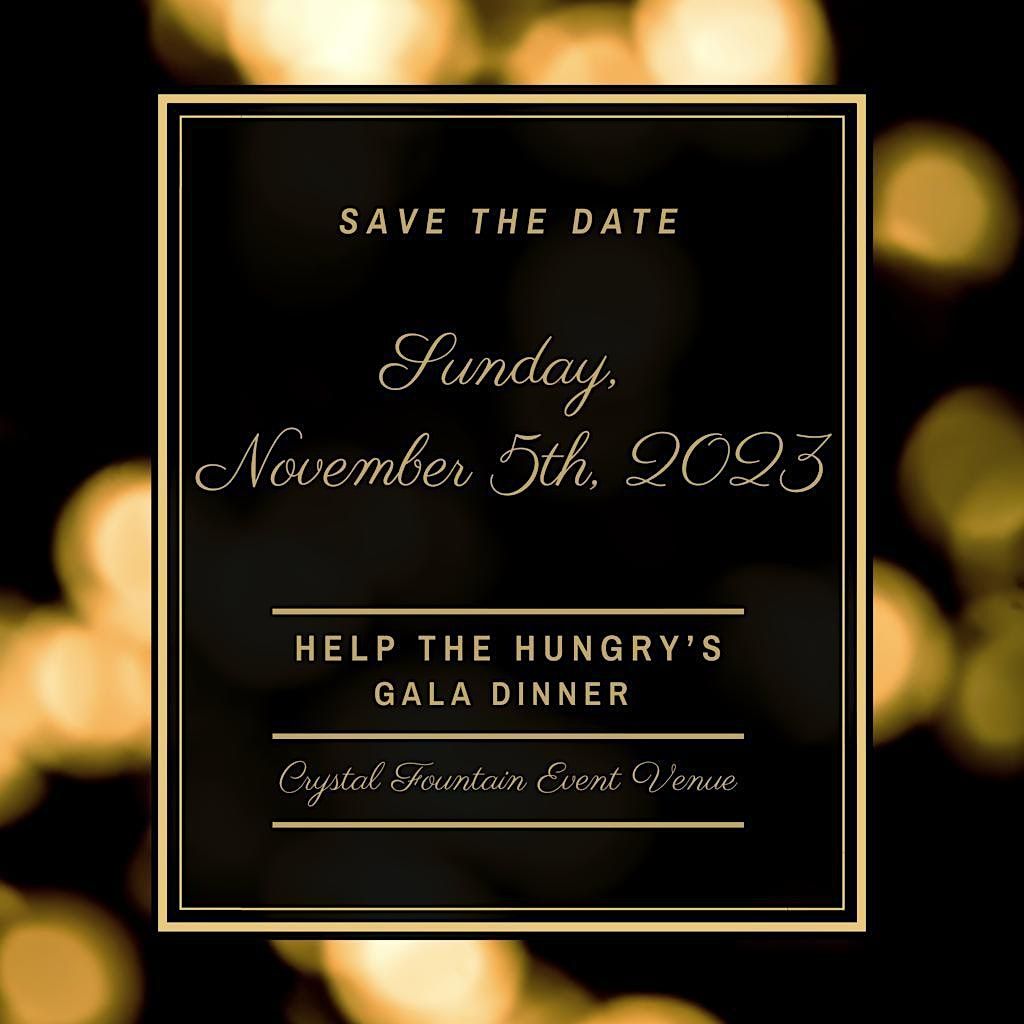 Help the Hungrys Gala Dinner, Crystal Fountain Event Venue, McDowell