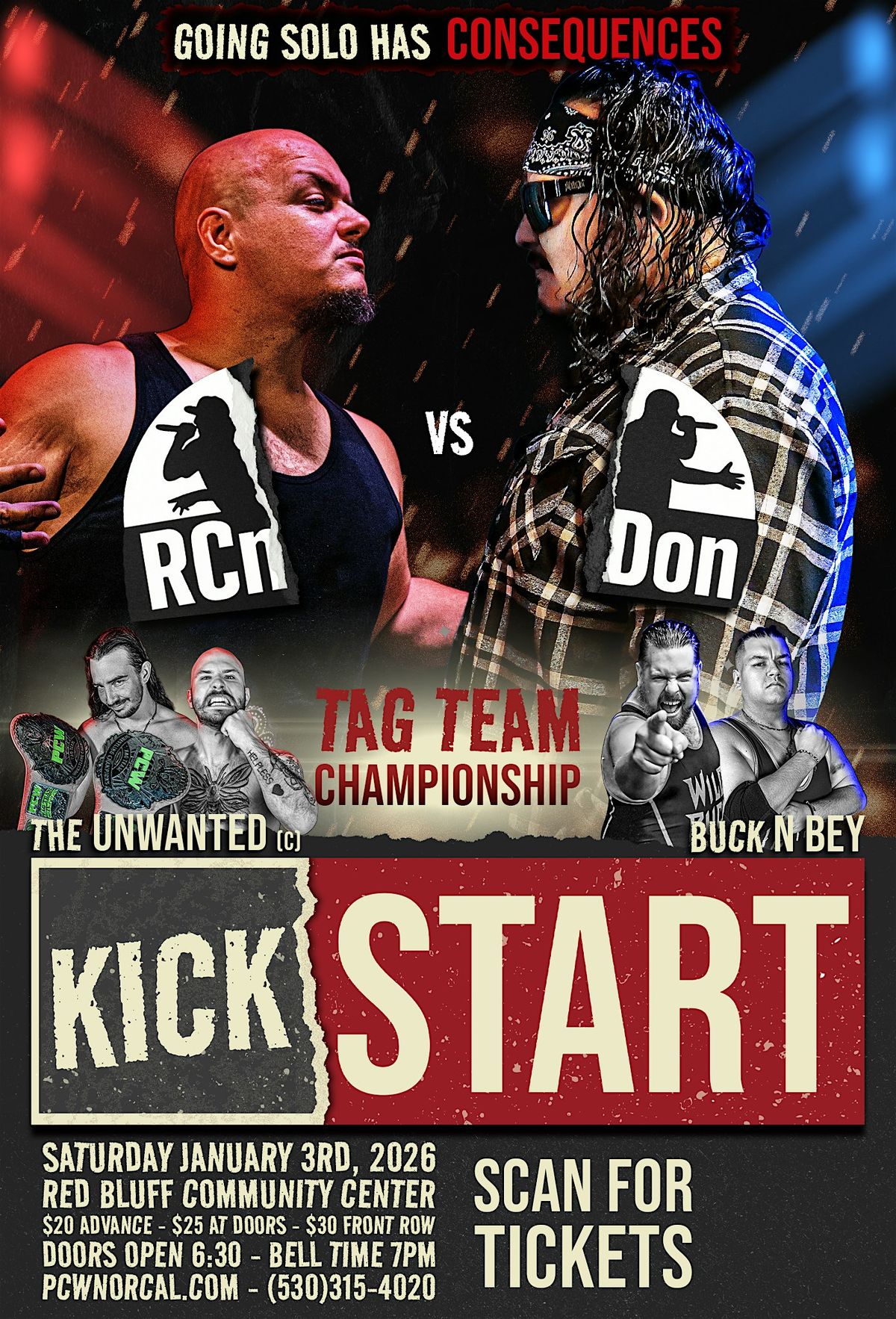 PCW: Kickstart, 3 January | Event in Red Bluff | AllEvents