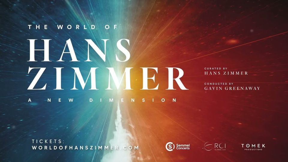 The World Of Hans Zimmer Live in London, The O2, London, 10 April The World Of Hans Zimmer Live in London, The O2, London, 10 April
