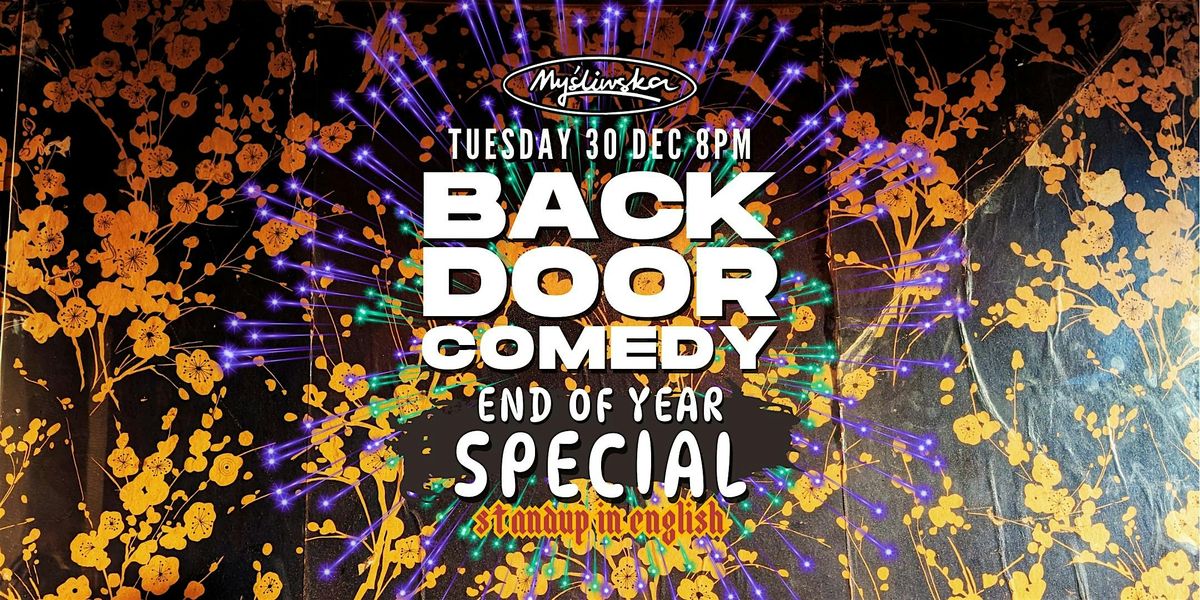 Back Door Comedy: End of Year Special Standup in English Xberg, 30 December | Event in Berlin | AllEvents