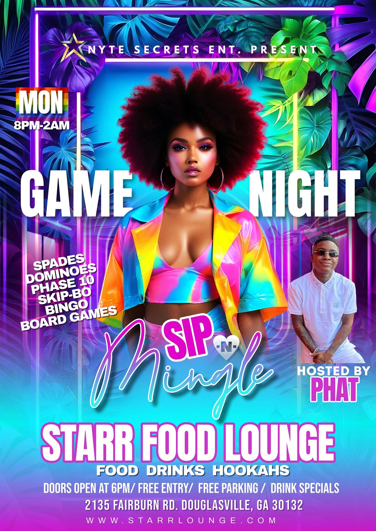 GAME NIGHT (LGBTQ+) @ STARR FOOD LOUNGE | Event in Douglasville | AllEvents