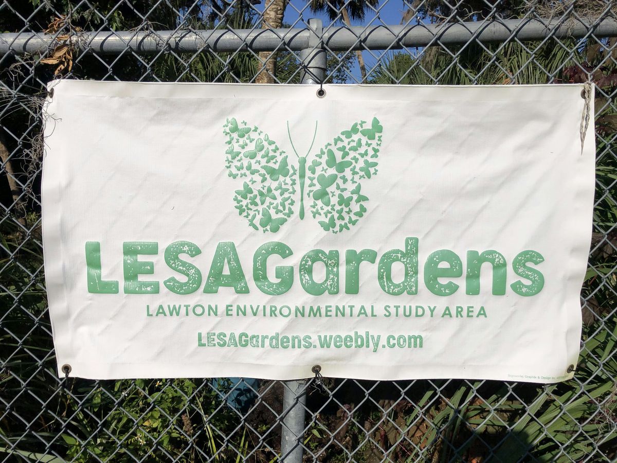 Lesa Garden Workday Lawton Environmental Studies Area Lesa Garden Lesa Garden Workday Lawton Environmental Studies Area Lesa Garden