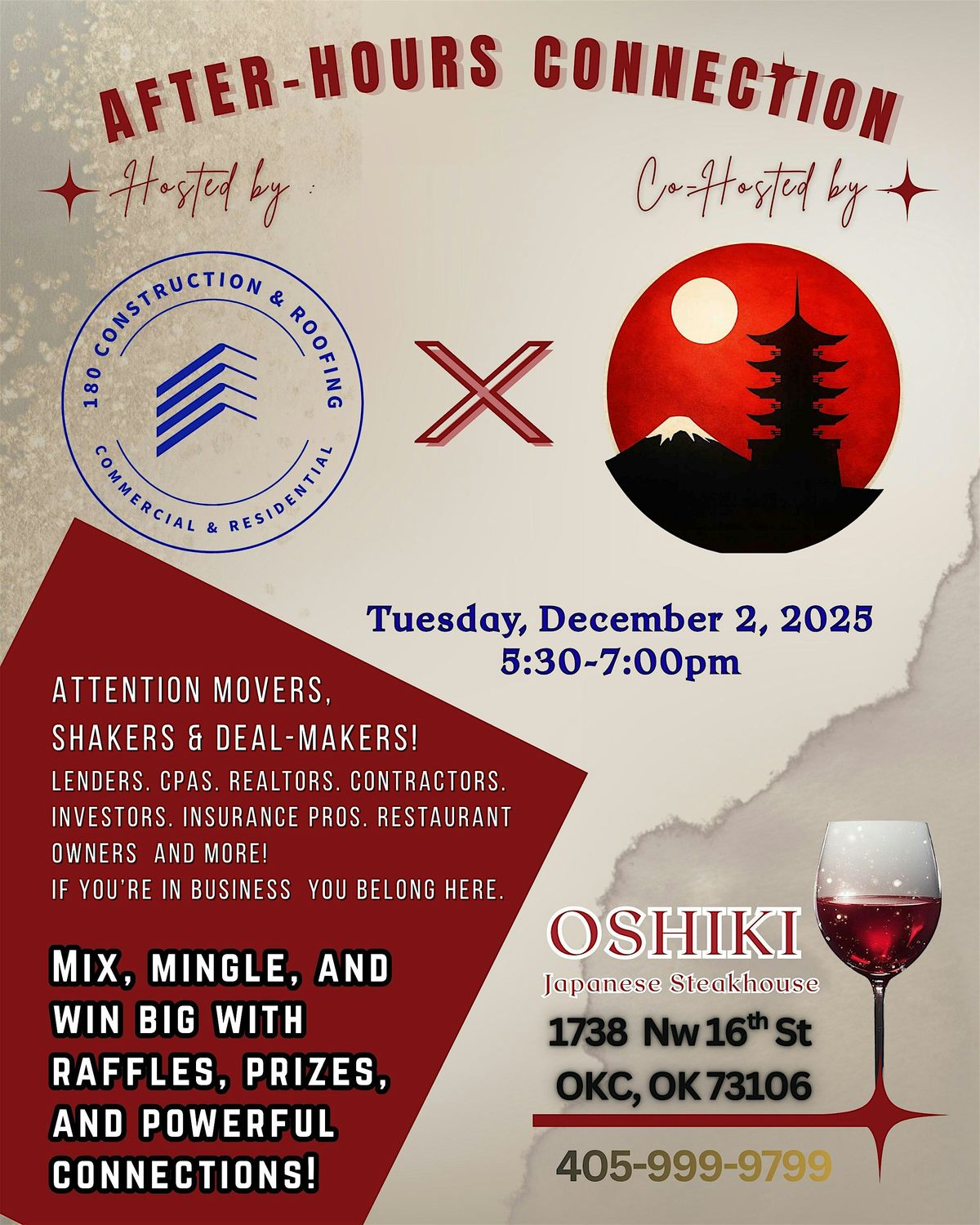 AFTER HOURS CONNECTION, 2 December | Event in Oklahoma City | AllEvents