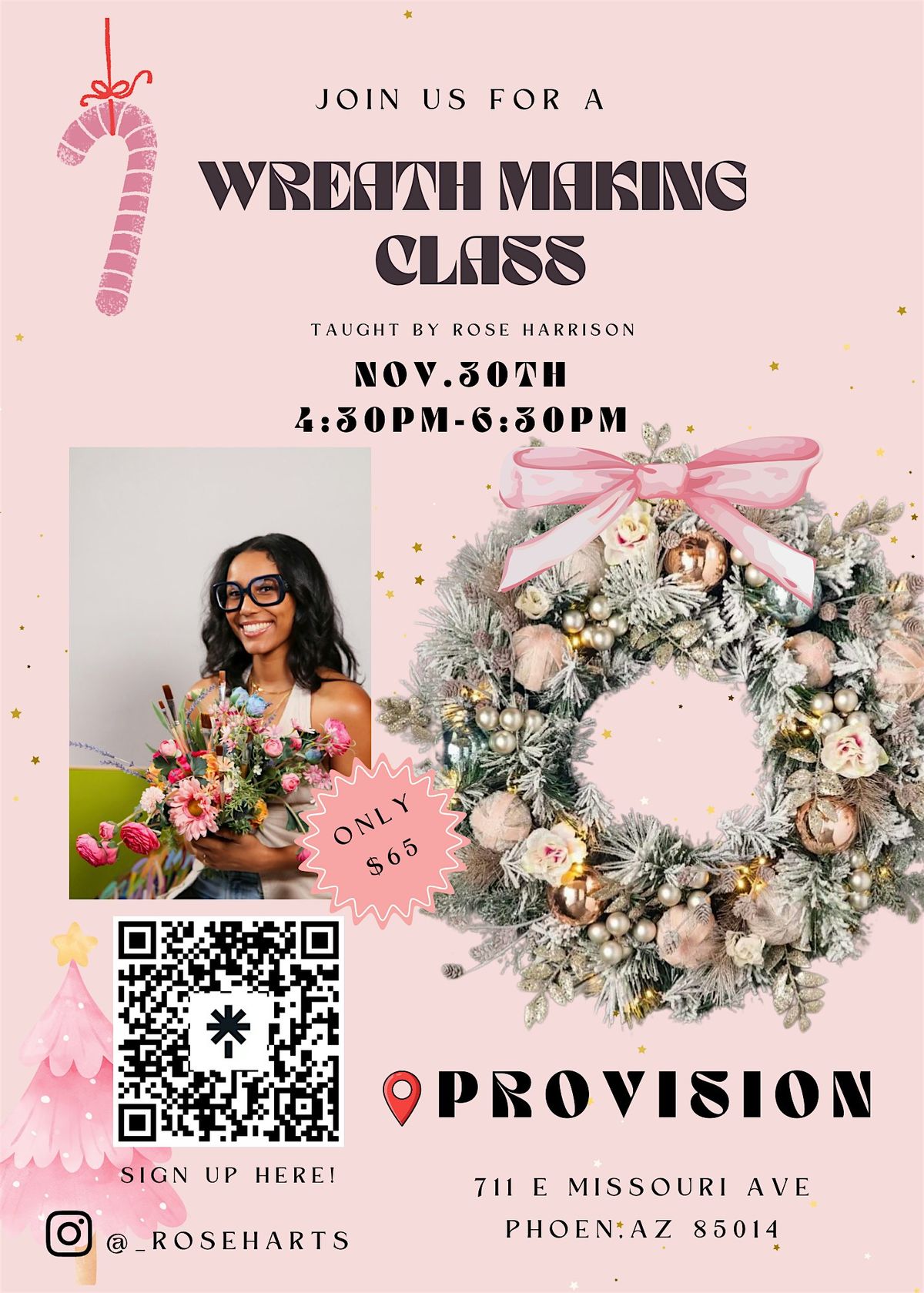 Build your own wreath, 30 November | Event in Phoenix | AllEvents