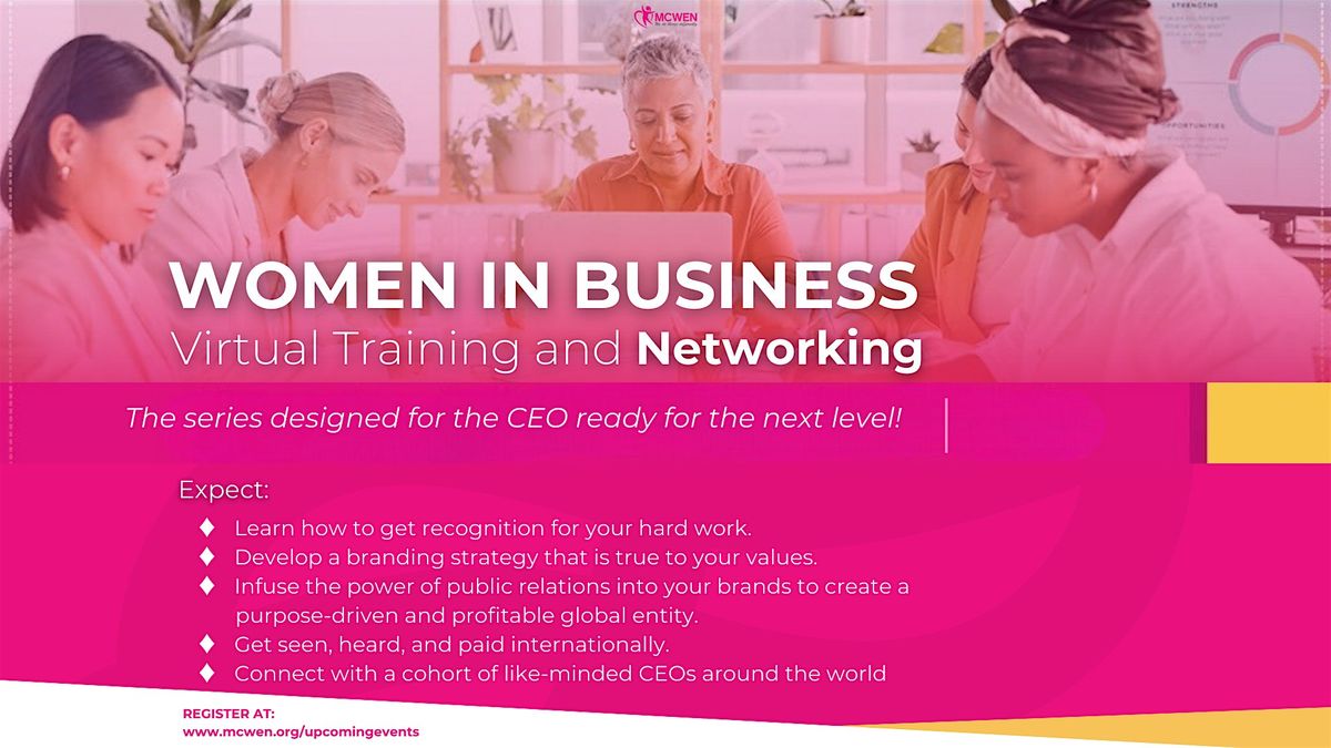 Women in Business - Virtual Networking | Online Event | AllEvents