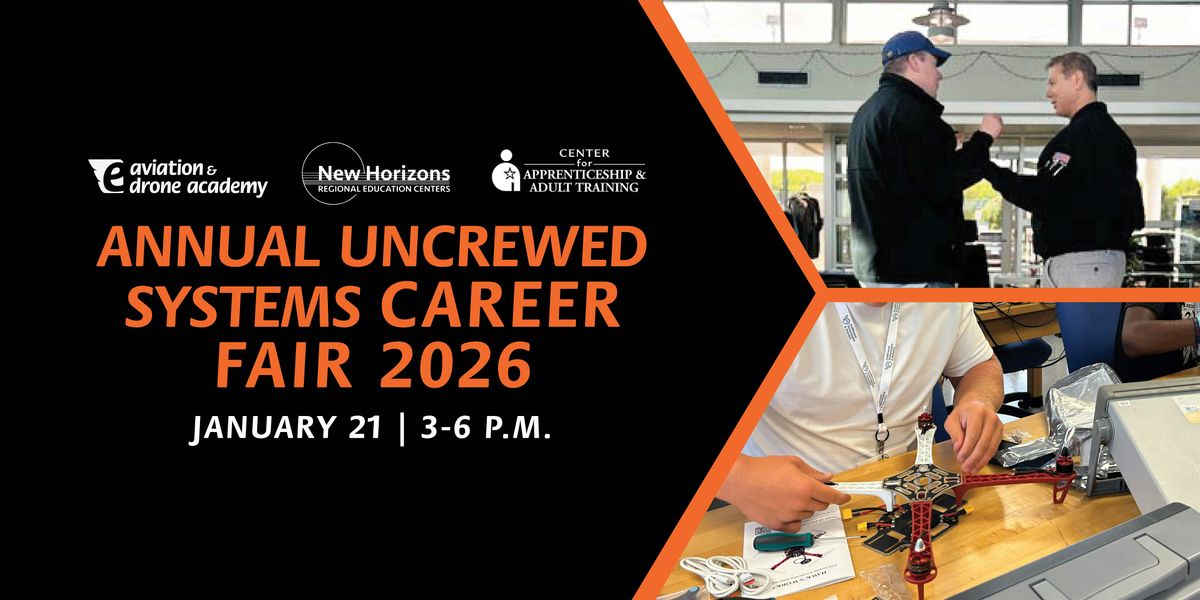 Annual Uncrewed Systems Career Fair 2026, 21 January | Event in Newport News | AllEvents