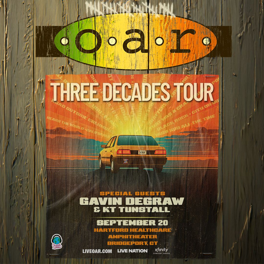 O.A.R.  Gavin DeGraw & KT Tunstall, 11 September | Event in Lewiston | AllEvents