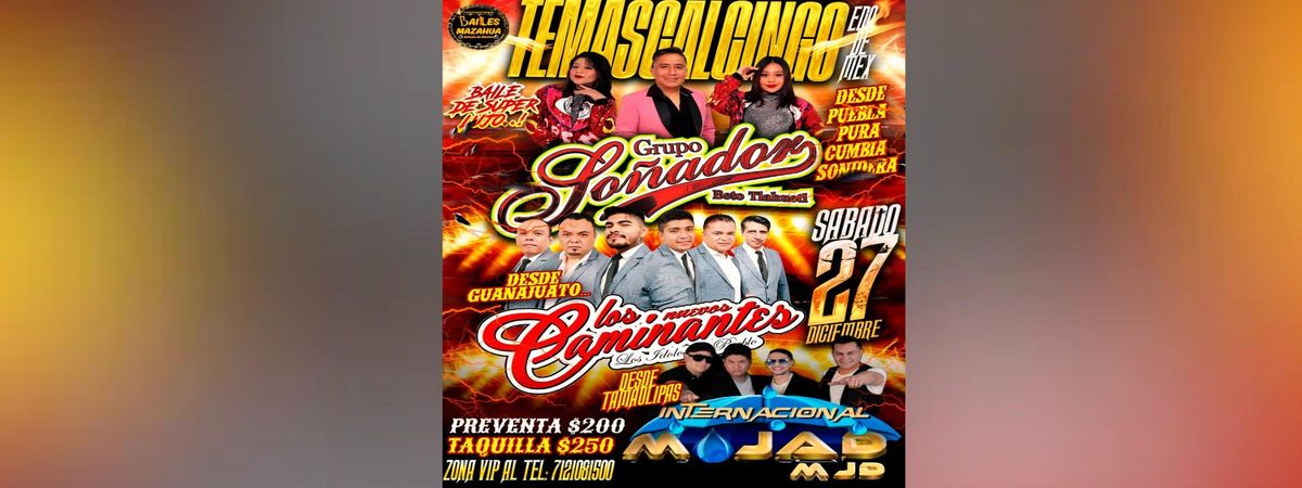 GRUPO SOÑADOR DE BETO TLAHUET & MAS, 27 December | Event in Villa del Carbón | AllEvents