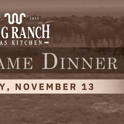 King Ranch Texas Kitchen - Wild Game Dinner, King Ranch Texas Kitchen ...