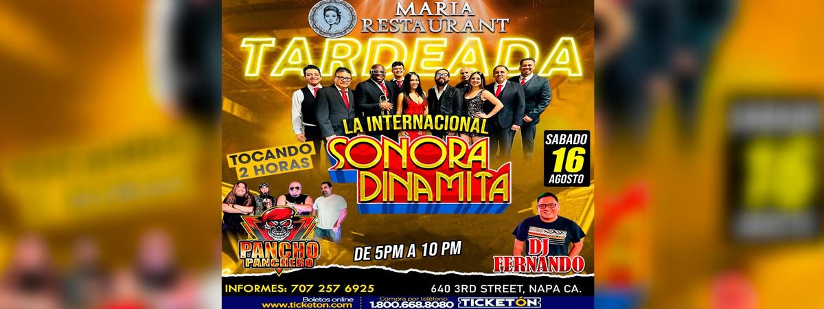 LA INTERNACIONAL SONORA DINAMITA, PANCHO PANCHERO & MAS | Event in Napa | AllEvents