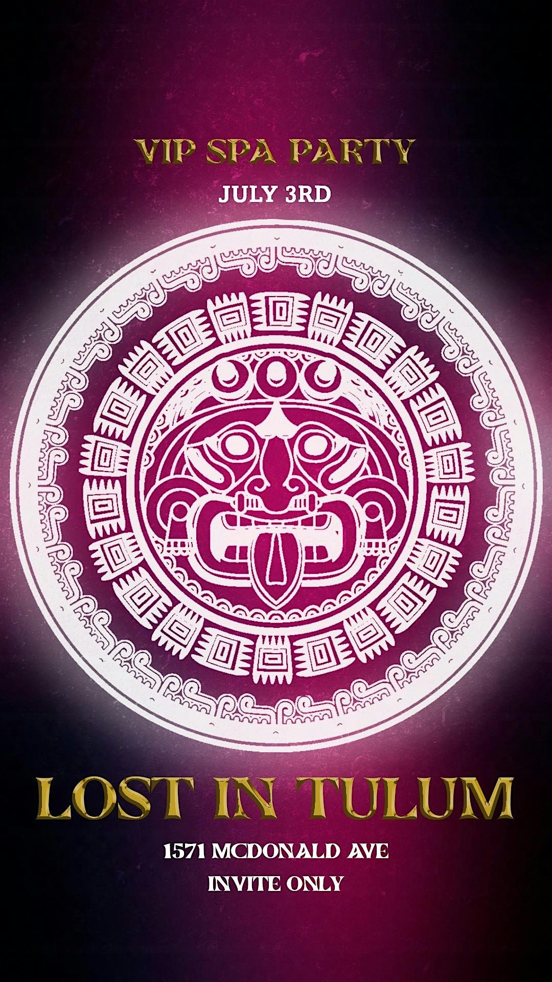 LOST IN TULUM: SPA RAVE, WORLD SPA, Brooklyn, 3 July 2024 | AllEvents.in