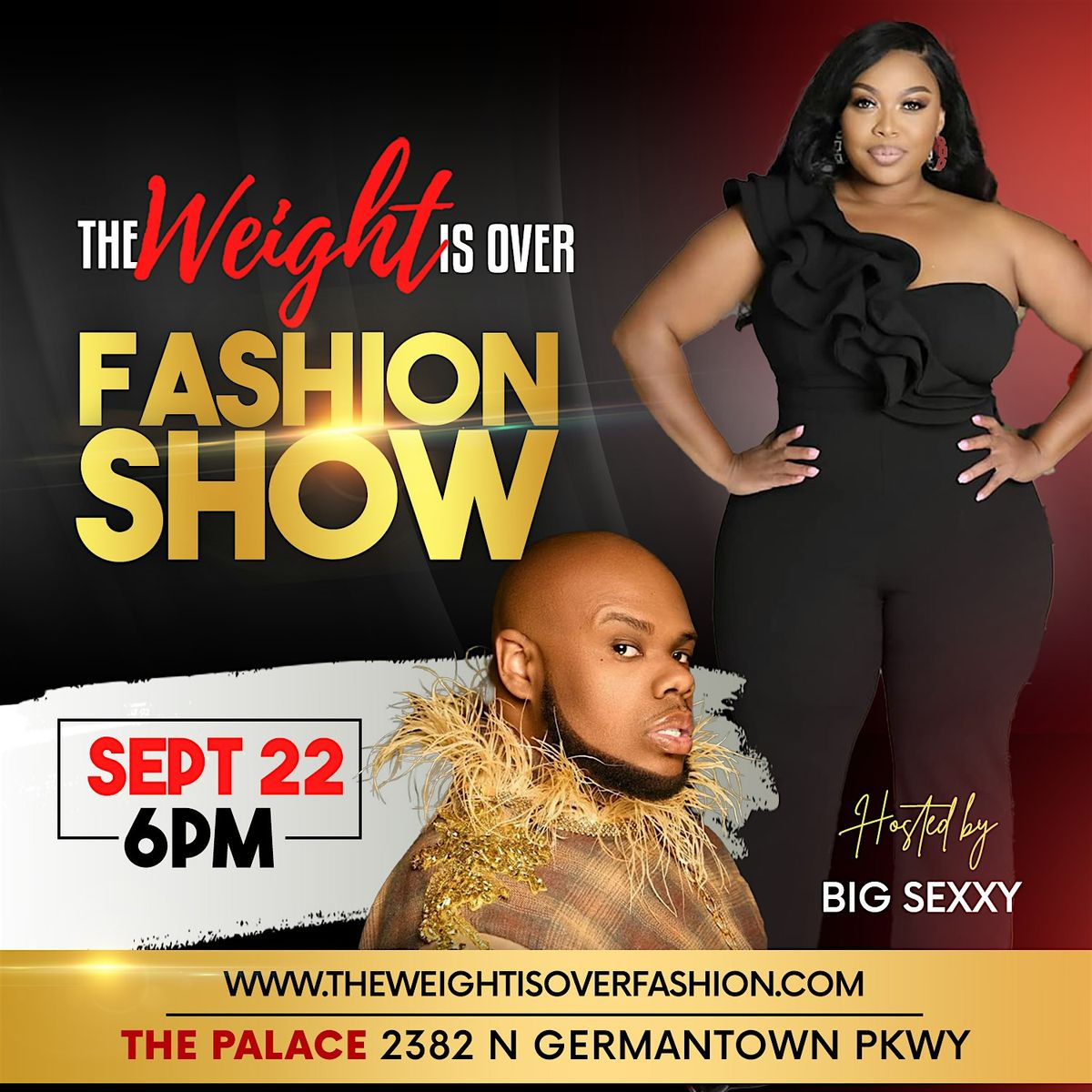 The Weight Is Over Fashion Show, 21 September | Event in Memphis | AllEvents