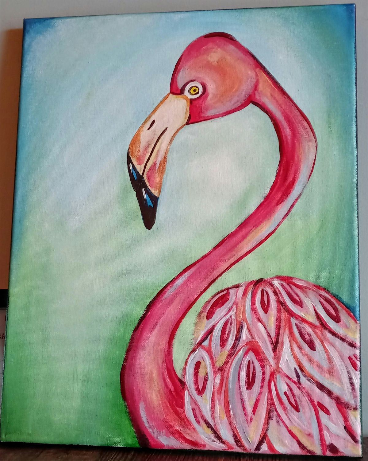 SUMMER SIP AND PAINT "FLAMINGO" WITH MJ KING, 301 Airport Rd suite h