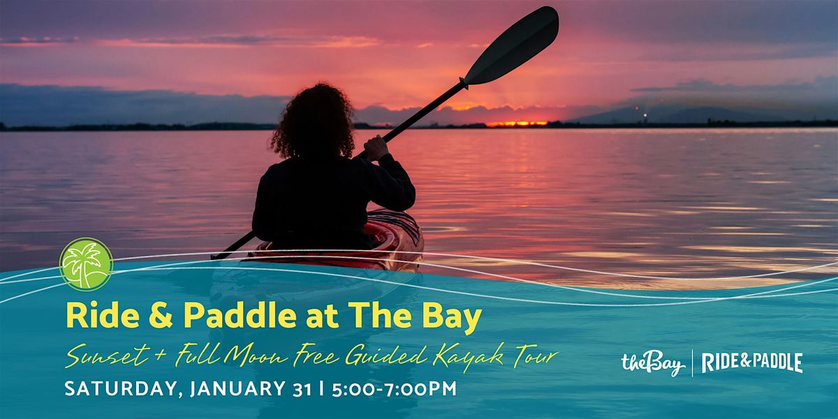 Sunset + Full Moon Guided Kayak Tour