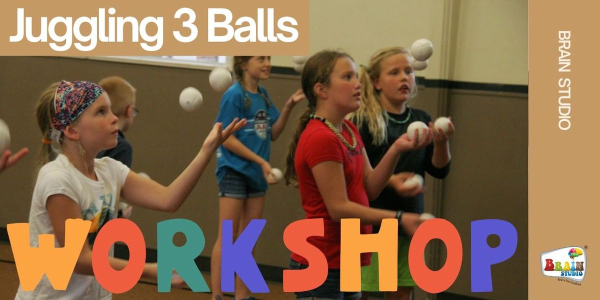 Juggling 3 Balls Cascade Workshop