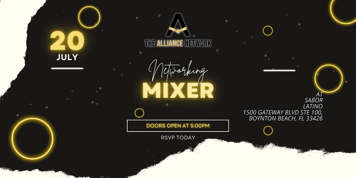 NETWORKING MIXER BUSINESS SPOTLIGHT, Sabor Latino Restaurant Boynton