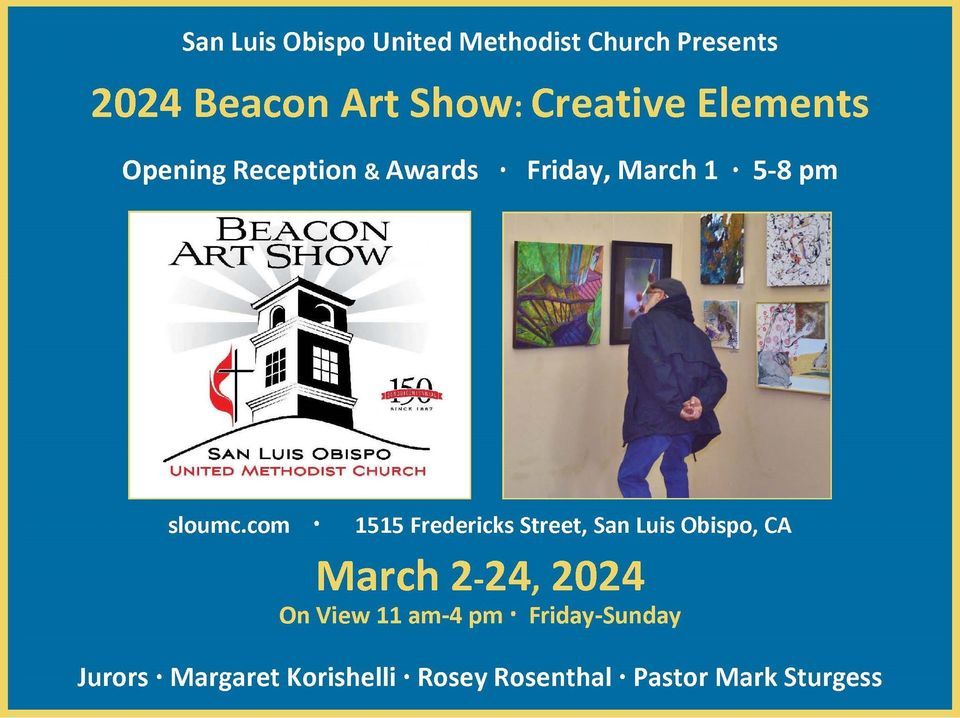 VISIT “Beacon Art Show Creative Elements” FriSun, Mar. 224, 2025 at