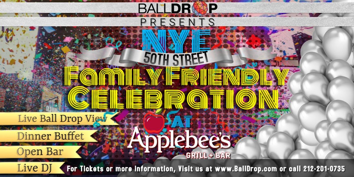 Applebee's 50th St New Year's Eve, 31 December | Event in New York | AllEvents