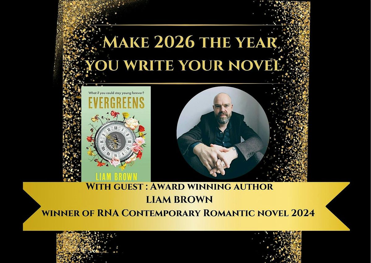 Stop Dreaming, Start Writing. Make 2026 the year you write your novel.